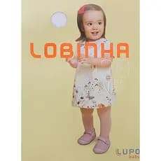 Meia Calça Infantil Bebê Fio 20 Lobinha Lupo Confortavel 2571