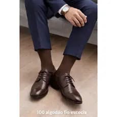 Meia Masculina Social Selene 100% algodão 8910