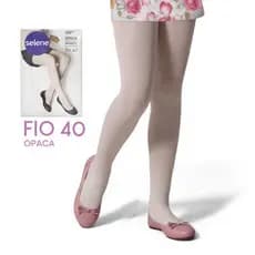 MEIA CALÇA FIO 40 OPACA MARCA SELENE INFANTIL LINDA E CONFORTAVEL 9570