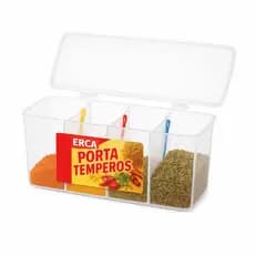 Organizador Porta Temperos E Condimento 4 Divisórias