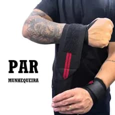 Munhequeira De Pulso Academia E Crossfit - Contém 1 PAR