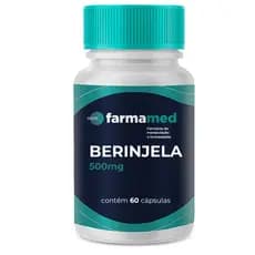 Berinjela 500mg - Potente Anti-inflamatório e Antioxidante; Pronta Entrega