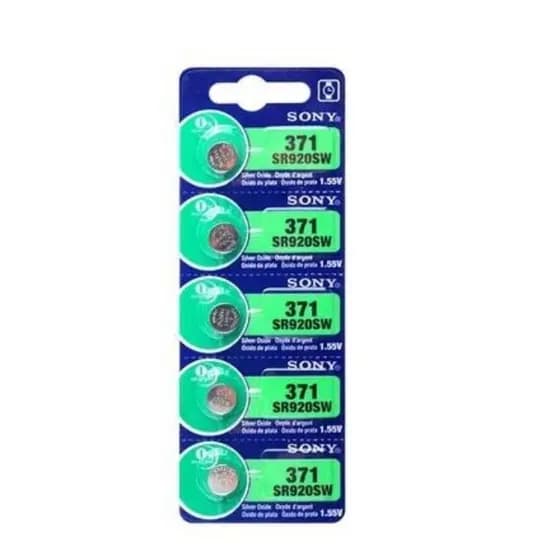 bateria 371 Sony 5 unidades