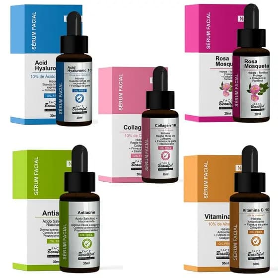 Sérum Facial Oil Free Lançamento Face Beautiful