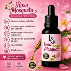 Óleo Rosa Mosqueta Puro - L&Beauty
