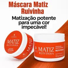 Tonalizante Ruivinha Acobreado Ruivo Natural - 250gr Vivance