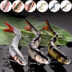 Iscas De Pesca Multi Articulado Lento Naufrágio Artificial Para Baixo