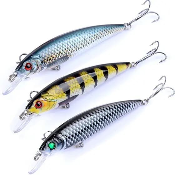 Iscas De Pesca Com Estampa Colorida 11cm/13.4g Isca Artificial