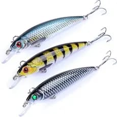 Iscas De Pesca Com Estampa Colorida 11cm/13.4g Isca Artificial