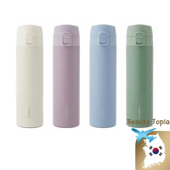 LocknLock Garrafa Térmica garrafa de água térmica garrafas térmicas Garrafas d'Água Copo térmico De Aço Inoxidáve Slim Fit Tumbler 400ml