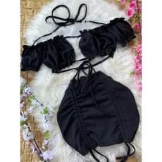 Conjunto feminino, vestido, Salopete, Macacão