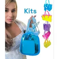 Kits Bolsas Maletas Piscinas, Festa, Lembranças de Aniversário, Balé , Natação, Polly Party