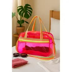 Bolsa Paty Feminina Grande – Estilo , Neon, Espaço e Versatilidade | Trabalho, Viagem, Praia e Dia a Dia