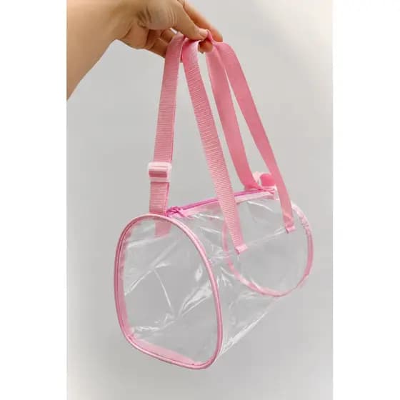 Bolsa Transparente PVC Necessaire Organizadora Para Maquiagem - Emfermagen - Praia - ENVIO RAPIDO