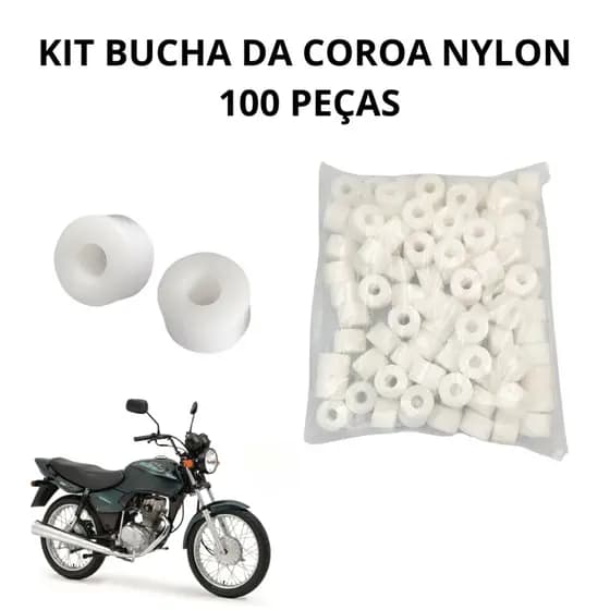 Bucha Da Coroa De Transmissão Honda Cg 125 Titan 100 Unidades