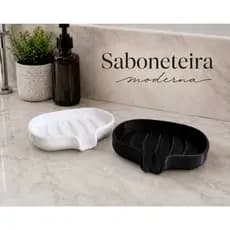 SABONETEIRA BANHEIRO DRENANTE ESCORRE ÁGUA LUXO MODERNA