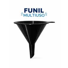 FUNIL MULTIUSO MÉDIO PLÁSTICO COM BICO FINO