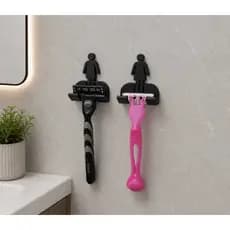 SUPORTE PARA LÂMINA DE BARBEAR AUTOADESIVO PORTA BARBEADOR