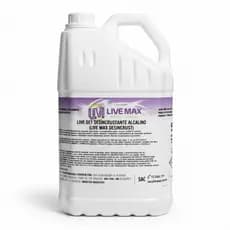 Desincrustante Alcalino Live Max 5L Uso Profissional