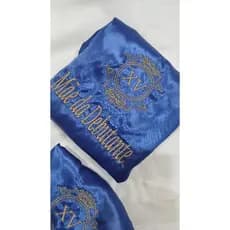 2 robe de cetim kit para debutante