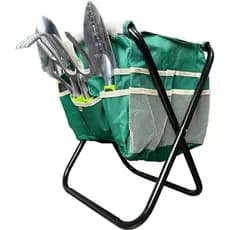 Kit Jardinagem 6 Peças - com Banco e 5 ferramentas - Zenite