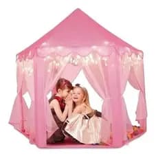Barraquinha Infantil Cabana Menina Tenda Iluminada Luz Led