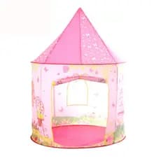 Tenda portátil dobrável para brincadeira, castelo, brinquedo menina