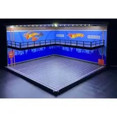 Garagem De Carro com Iluminação LED  - Estacionamento De Carro, para  Coleção ou Presente.