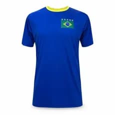 Camisa TRB Brasil Azul Torcedor Adulto Patriota