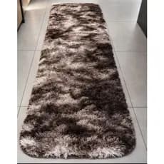 Tapete Passadeira 1,90 x 0,50 Corredor Quarto Sala Beira de Cama Felpudo Peludo