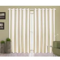 Cortina Corta Luz 4,00m X 2,30m 100% Blackout PVC Palha Para Sala Ou Quarto Para Varão Simples