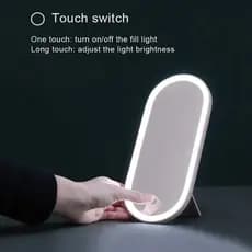 porta maquiagem Caixa Estojo Maleta de Maquiagem Portátil com Espelho de Led Organizar Armazenar Maquiagem Pincéis Cosméticos