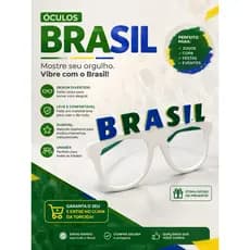 Óculos Brasil Copa 2026