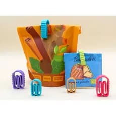 Kit Prendedor Multiuso para Embalagens - 6 unidades