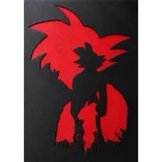 Quadro Decorativo Goku