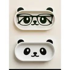 ORGANIZADOR DE MESA PANDA | PORTA ÓCULOS, CHAVES E OBJETOS
