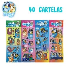 Cartelas Cachorrinhos Famosos Adesivos Lembrancinha Escola Opção 10, 20, 30 ou 40 Cartelas Adesivos