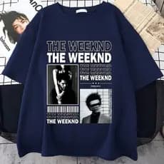 Camiseta The Weeknd Cantor Unissex 100% Algodão Show Tunê Tendencia