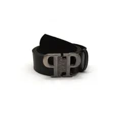 Cinto Masculino Casual Fivela Prata Exclusivo