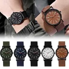 Relógios Homens Mulheres Luminoso Pulso Nylon Luxo Militar Casual De Alta Qualidade.