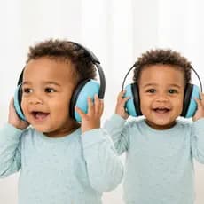 Abafador de Ruído Infantil Protetor Auricular Antirruído 32dB Autismo TEA TDAH Bebê Criança Adulto