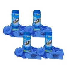 Kit 4 Toalhas Magica Multiuso Absorve Água Limpa Seca Carro