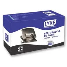 Perfurador de papel Metal 2 Furos - 22 Folhas