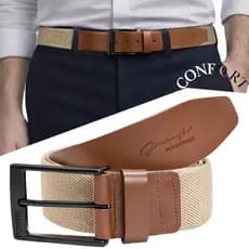 Cinto Masculino Esportivo de Couro Legítimo Naturale/Floater com Elástico Prime - Várias Opções