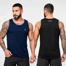 Regata Masculina Dry Fit Básica Lisa Camiseta Leve e Confortável  Academia Treino Voker - Promoção !
