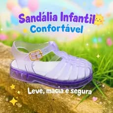 Sandália Baby MEL Fechada Do 17 Ao 24 Promoção