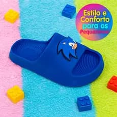 Chinelo Slide Infantil Personagem do 26 ao 35 Confortável 2   ref5