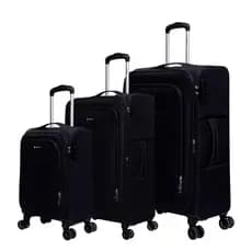 Kit de malas de viagem P/M/G Boston Swiss Move Preto