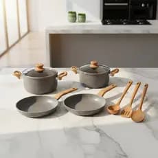 Conjunto Panelas Alumínio Revestimento Antiaderente Sortidas Cozinha Completa