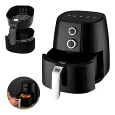 Fritadeira Air Fryer 1550w Cesto Quadrado 3,8l Antiaderente 110v/220v importada